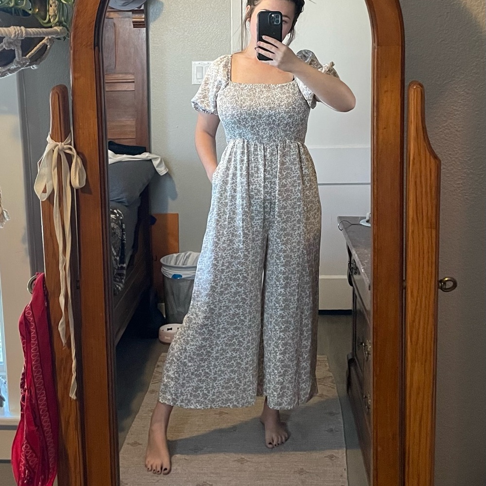 Floral jumpsuit/ romper